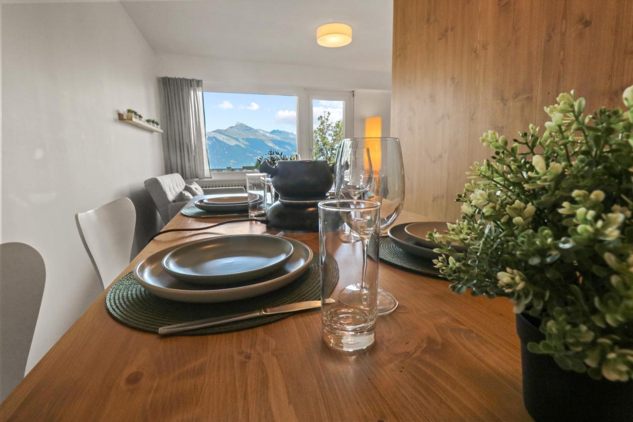 Superbe Appartement Avec Piscine Nendaz Eksteriør billede