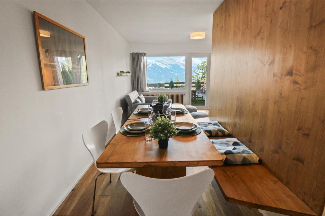 Superbe Appartement Avec Piscine Nendaz Eksteriør billede